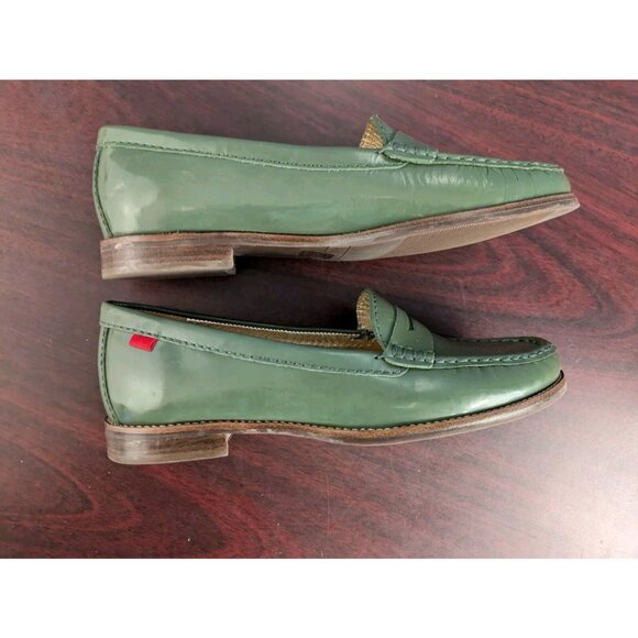 Marc Joseph East Village Loafer Women's Size 7.5 Brazil ATLANTIC BLUE Patent EUC - Picture 13 of 16